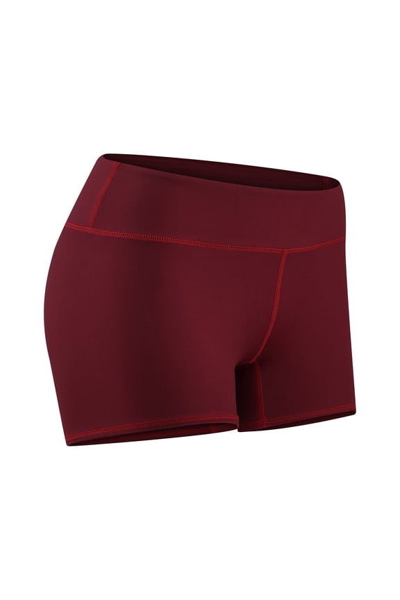 Women's 3" Athletic Running Workout Volleyball Spandex Gym Dance Crossfit WOD Lifting Active Soccer Sports Training Compression Booty Shorts