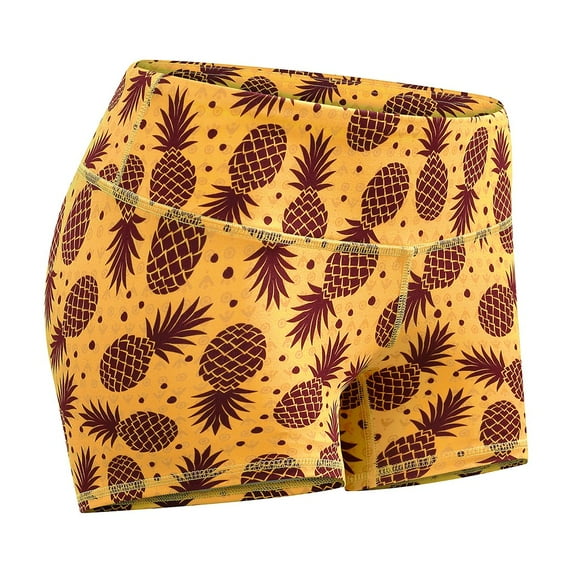 Tough Mode Women's 3" Athletic Running Workout Volleyball Spandex Gym Dance Crossfit WOD Lifting Active Soccer Sports Training Compression Booty Shorts