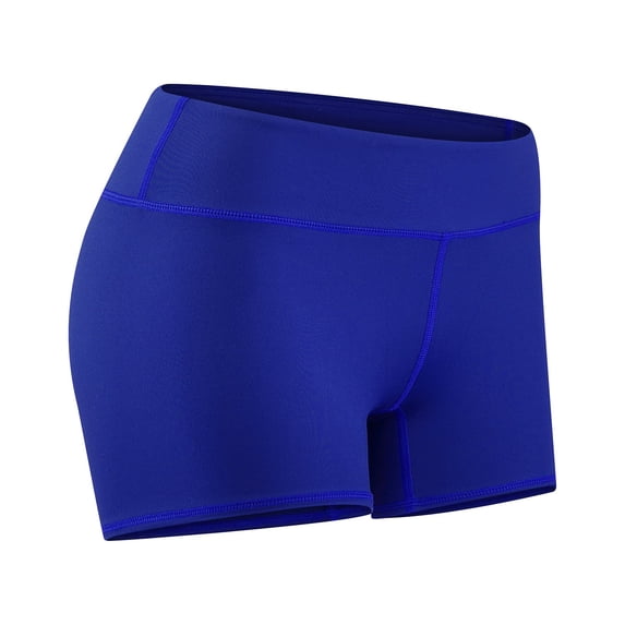 Tough Mode Women's 3" Athletic Running Workout Volleyball Spandex Gym Dance Crossfit WOD Lifting Active Soccer Sports Training Compression Booty Shorts