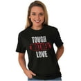 thumbnail image 1 of Tough Mother Motherhood Love Humor Women's Graphic T Shirt Tees Brisco Brands X, 1 of 5