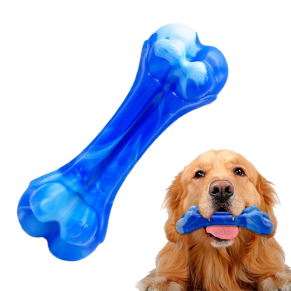 Tough Nylon Leg Durable Dog Toys, Chew-Resistant Dog Teething Toys with Cleaning Bumps, Dog Toys for Small Dogs and Medium Breeds for Relief