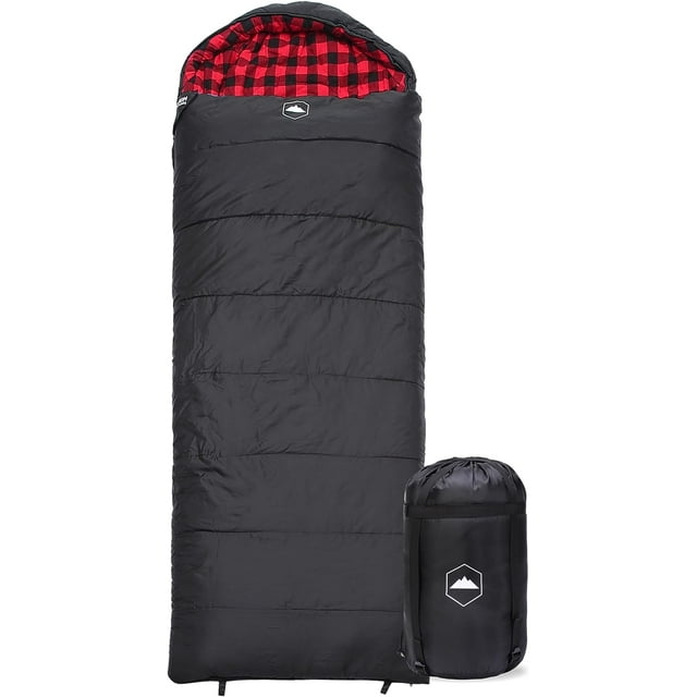 Tough Outdoors All Season Extra Large Sleeping Bag Adult Sleeping Bag