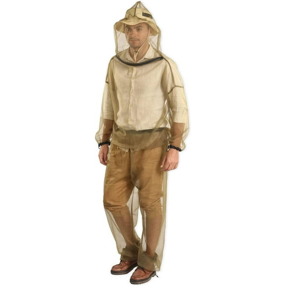 Tough Outdoors Mosquito Suit - Net Bug Mesh Pants & Jacket w/Hood for Outdoor Protection
