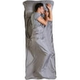 thumbnail image 1 of Tough Outdoors Sleeping Bag Liner - Adult Sleep Sack for Backpacking, Hotels & Hostels - Lightweight Camping Sheets, Gray, 1 of 6