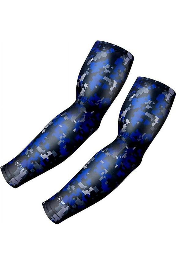 Sports Compression Arm Sleeves for Men & Women - Youth, Kids Basketball Shooting Sleeves - Football, Baseball