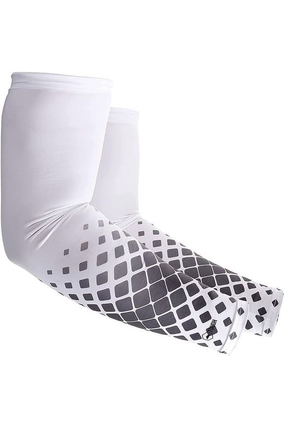 Sports Compression Arm Sleeves for Men & Women - Youth, Kids Basketball Shooting Sleeves - Football, Baseball