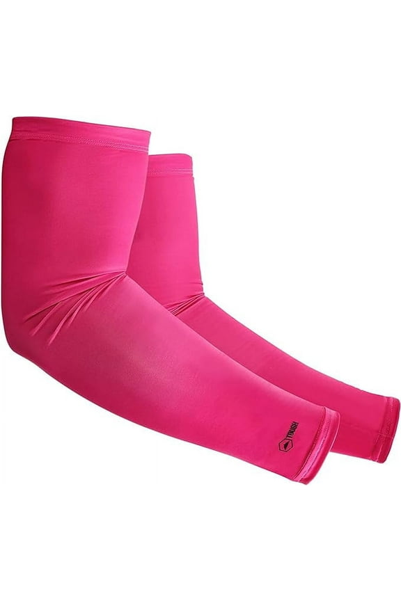 Sports Compression Arm Sleeves for Men & Women - Youth, Kids Basketball Shooting Sleeves - Football, Baseball