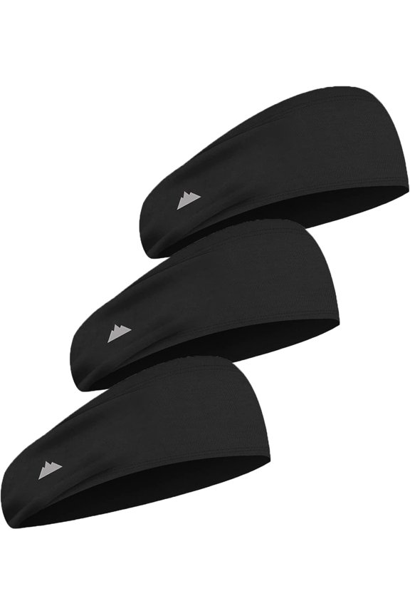 Tough Outfitters Headband for Men - Mens Headbands Working Out Sports Performance Head Bands Athletic Cycling Running Sweat Band, Football Men/Women