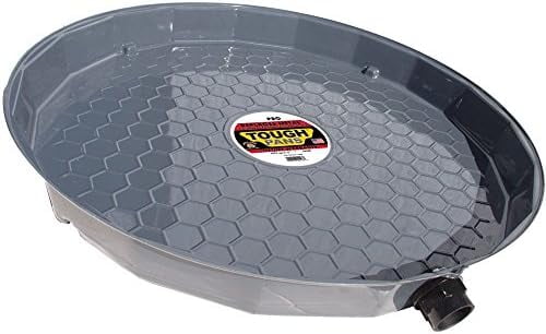 Tough Pans 27 inch Hot Water heater Drain Pan with PVC Fitting ...