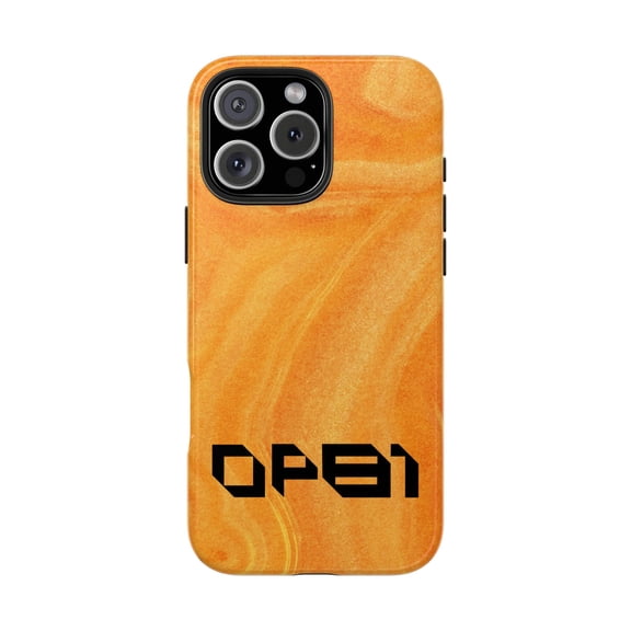 Tough Phone Case - OP 81 PIA - Papaya Wood Texture Design - iPhone 17 Pro