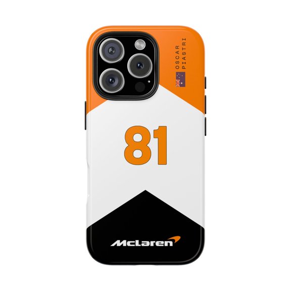 Tough Phone Case - PIA Formula Racing - Papaya Team - iPhone 16 Pro