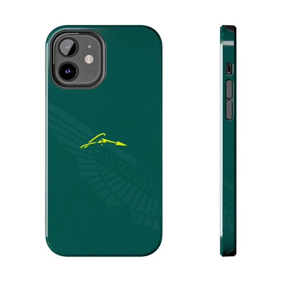 Pink Polar Apple iPhone 12 for -1 Al%onso AM Racing Fans Phone Case
