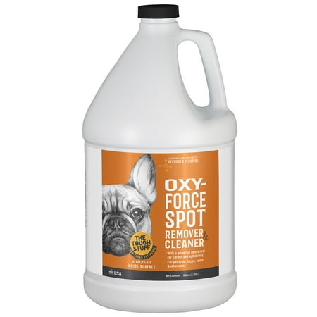 Tough Stuff Oxy-Force Spot Remover & Cleaner, 1 Gallon Natural Touch for Pets