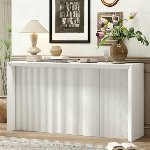 Tough Veneer Table With Wavy Design For Entryway And Living Room Euphoric Feature Home Decor