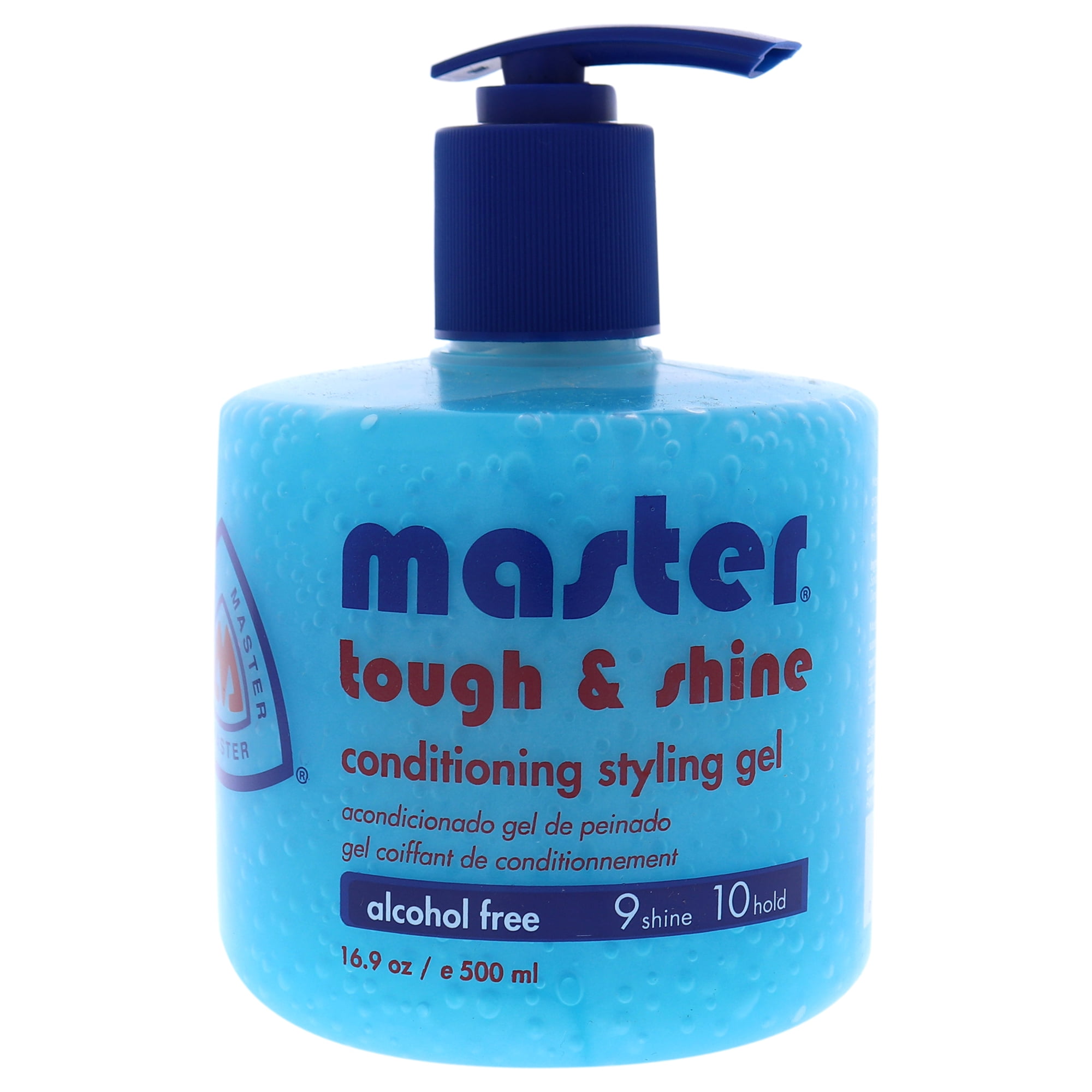 Tough and Shine Conditioning Styling Gel by Master Well Comb for Men 16.9 oz Gel