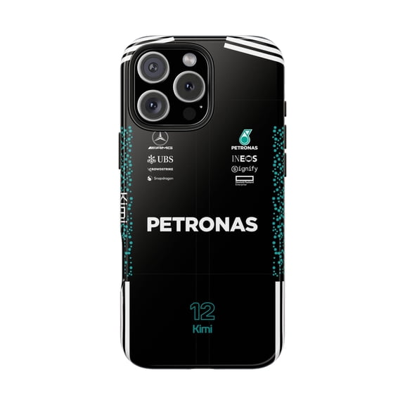Tough phone case ANT 12 2025 Formula Racing Race Suit compatible with16 15 14 13 12 11 X X 8 7 and S24 S23