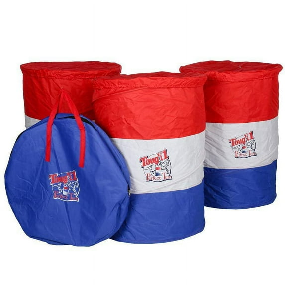 Tough1 3-Pack Perfect Turn Barrel Set Red/White/Bl