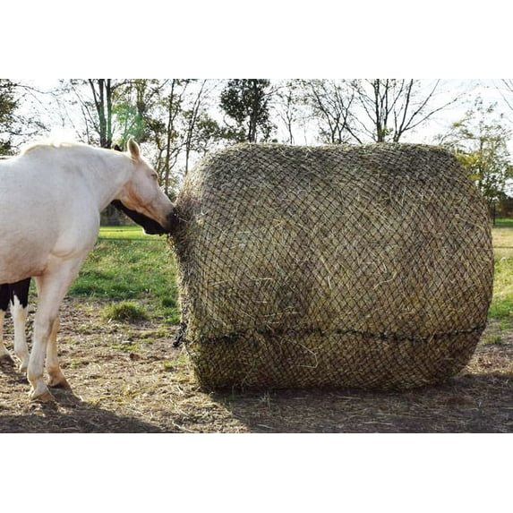 Tough1 Deluxe Round Bale Slow Feed Hay Net