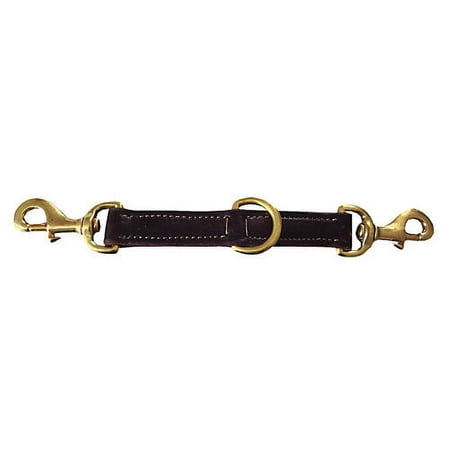 Tough1 Leather Double Snap Lunging Chin Strap