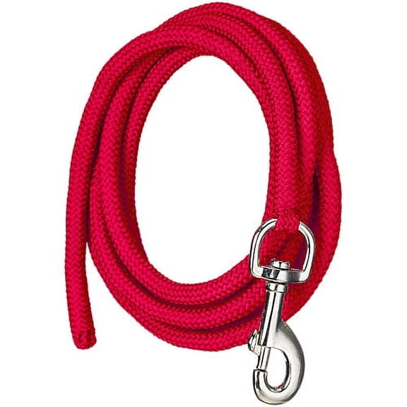 Tough1 Mini Cord Lead w/Nickle Bolt Snap Red