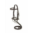 thumbnail image 1 of Tough1 Mini Raised Snaffle Bridle with Reins Blk, 1 of 2
