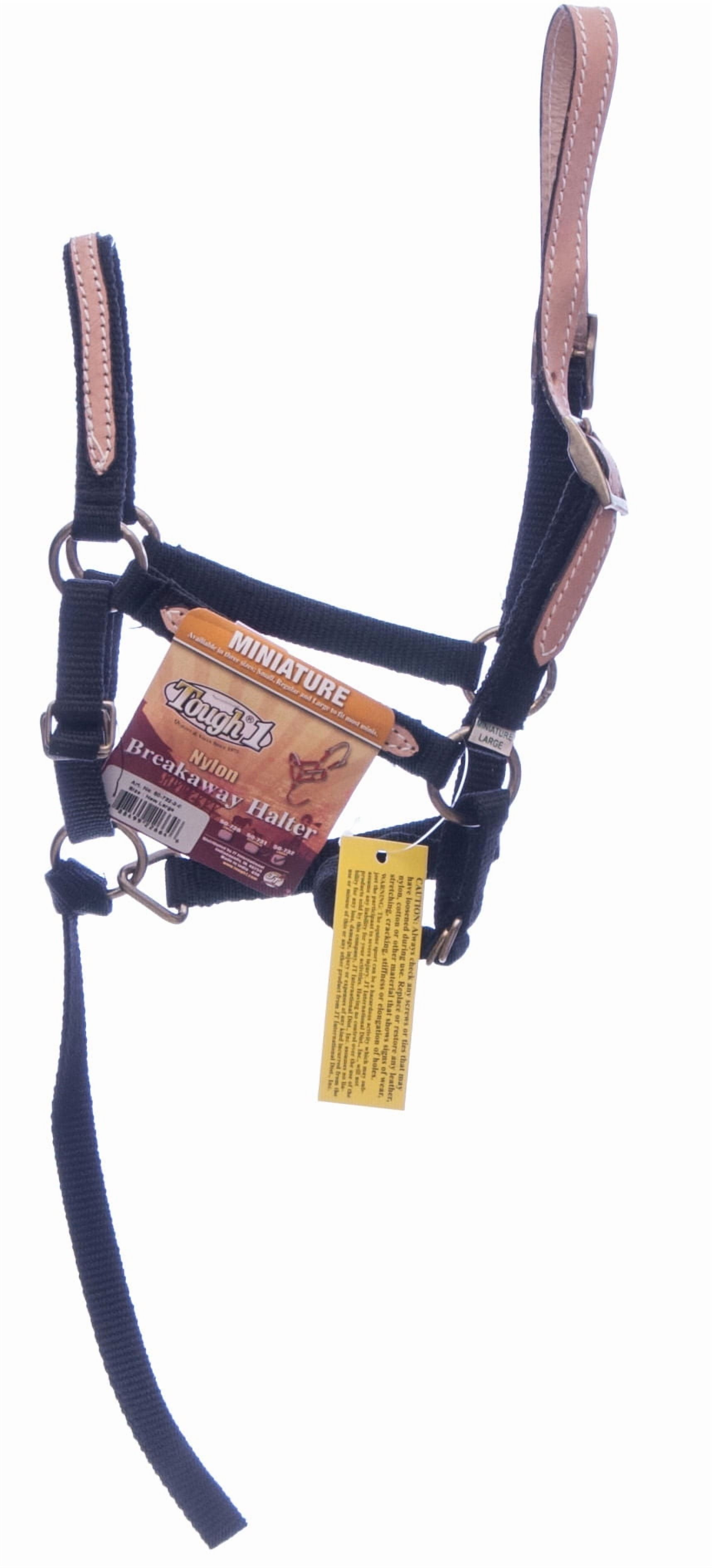 Tough 1 Break-Away Halter - Cavezza Di Sicurezza In Nylon Con Inserto In Pelle - 2