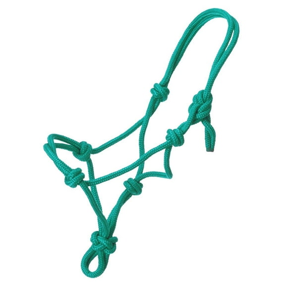 Tough1 Miniature Poly Rope Tied Halter Large Tur