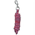 thumbnail image 1 of Tough1 Multi-Color Braided Poly Lead Red/Wht/Blu, 1 of 2