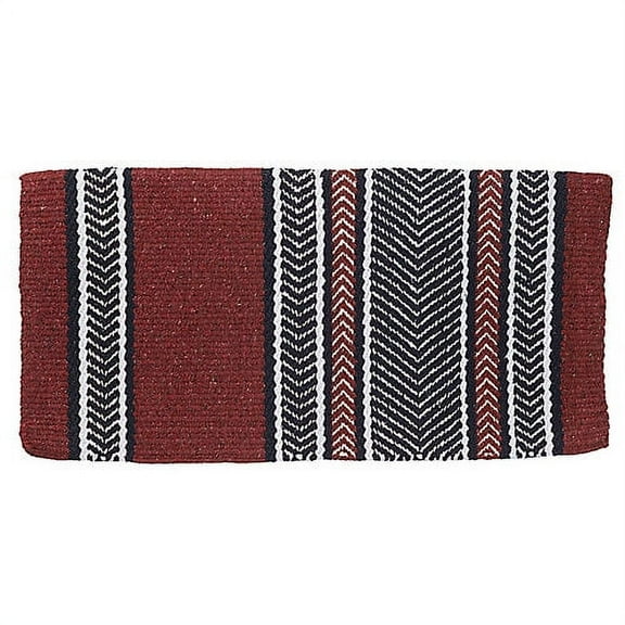 Tough1 Shoshone Saddle Blanket Burgundy