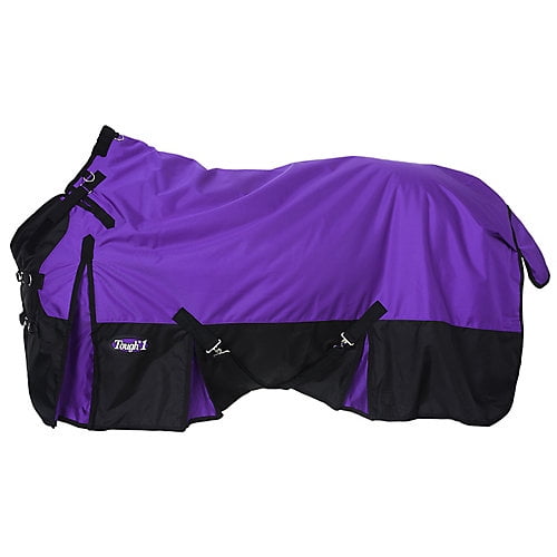 Tough 1 1680D Turnout withSnuggit Neck Purple 72