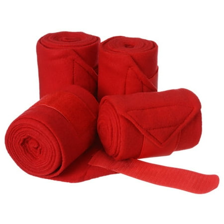 Tough1 Softfleece Polo Wraps Red