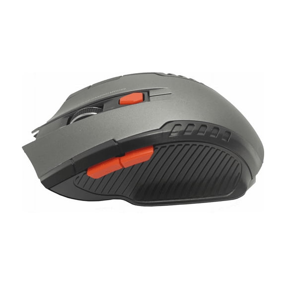 ToughActive the new wireless game mouse, with USB receiver, automatic connection, stylish appearance, feel comfortable, intelligent circuit management, so that the game mouse more power saving. Gray