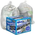 thumbnail image 1 of ToughBag 40-42 Gallon Trash Bags, 2.5 Mil Contractor Bags, 50 Count, 1 of 7
