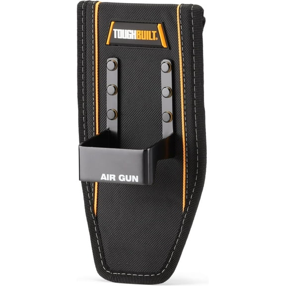 ToughBuilt  Dual-Ring Hammer Holder, Heavy-Duty Steel Hammer Loops with 1680D Reinforced Backing and ClipTech Hub, Perfect for Carpenters, Framers & Contractors