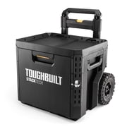 ToughBuilt StackTech 1-Drawer Rolling Locking Box, Portable Tool Storage & Organizer