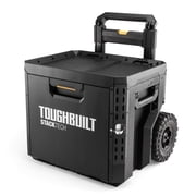 ToughBuilt StackTech 1-Drawer Rolling Locking Box, Portable Tool Storage & Organizer