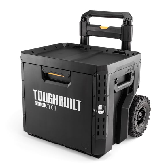 ToughBuilt StackTech 1-Drawer Rolling Locking Box, Portable Tool Storage & Organizer