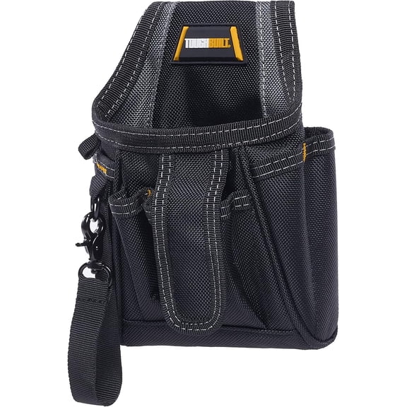 ToughBuilt Warehouse Pouch, Heavy-Duty Tool and Supply Pouch with ClipTech Hub, Reinforced 1680D Fabric, Multi-Pocket Organization, and Durable Construction for Warehouse and Jobsite Efficiency