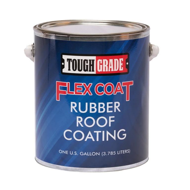 ToughGrade Flex Coat Rubber Roof Coating | RV Rubber Roof Coating | RV Roof  repair | RV Roof Sealant