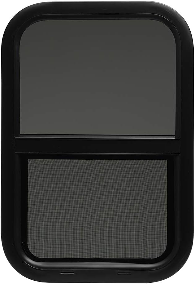 ToughGrade Vertical Sliding Black RV window 12