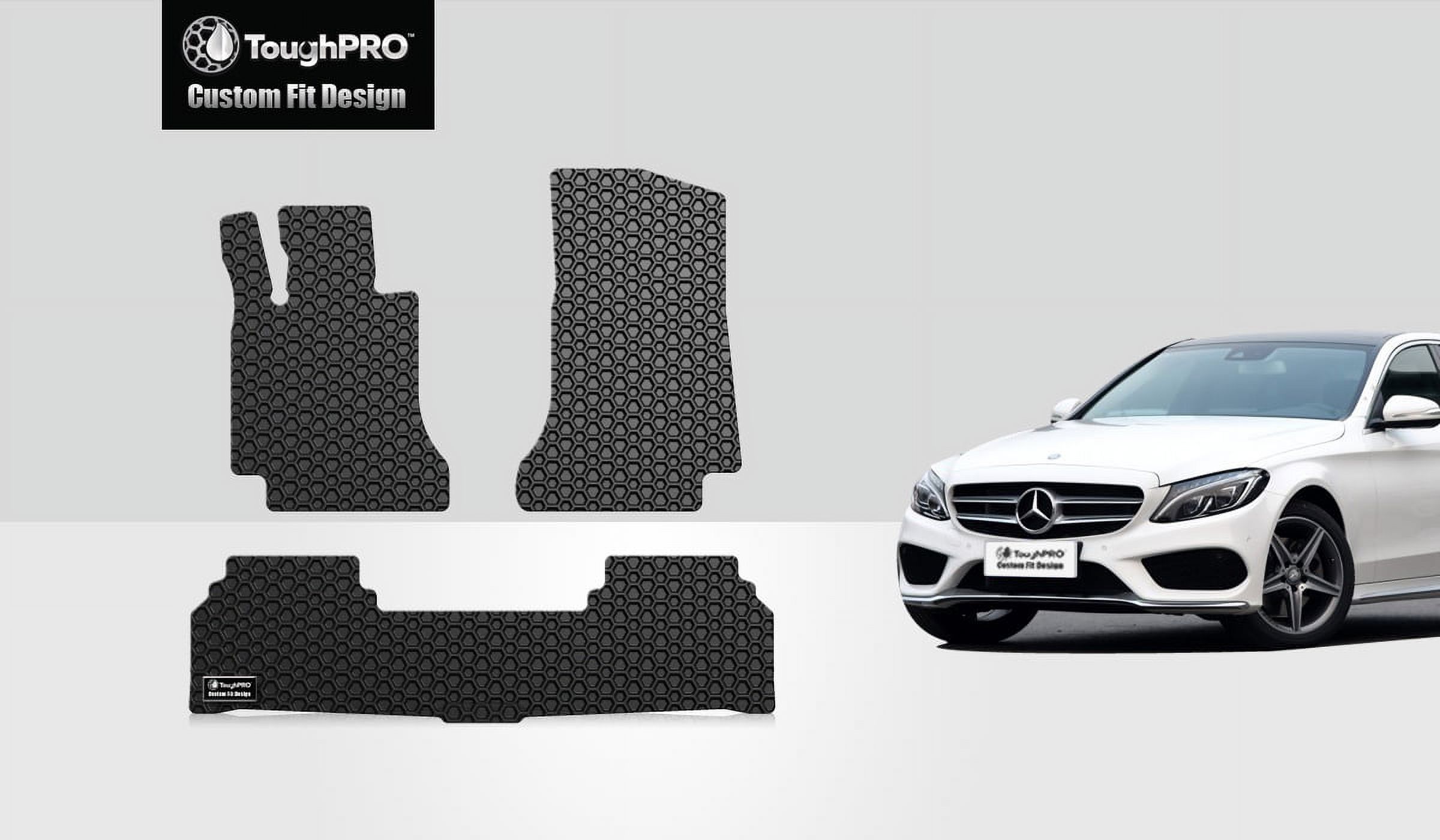 Alfombrillas ToughPRO De Goma Para Mercedes-Benz S-Class 2014-2020 | Ajuste Personalizado, Resistentes