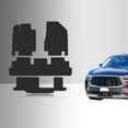 thumbnail image 1 of ToughPRO Front + 2nd Row + 3rd Row Mats Compatible with Infiniti QX60 2025 - All Weather Heavy Duty (Made in USA) Black Rubber, 1 of 5
