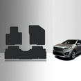 thumbnail image 1 of ToughPRO Front + 2nd Row Mats Compatible with KIA Sorento 2017 - All Weather Heavy Duty (Made in USA) Black Rubber, 1 of 5