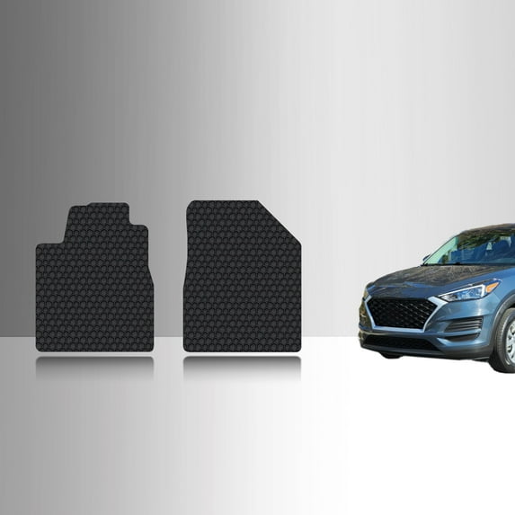 ToughPRO Front Mats Compatible with Nissan Maxima 2004 - All Weather Heavy Duty (Made in USA) Black Rubber