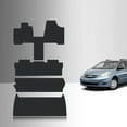thumbnail image 1 of ToughPRO Full Set + Storage Mats Compatible with Toyota Sienna 2009 8 Seater - All Weather Heavy Duty (Made in USA) Black Rubber, 1 of 5