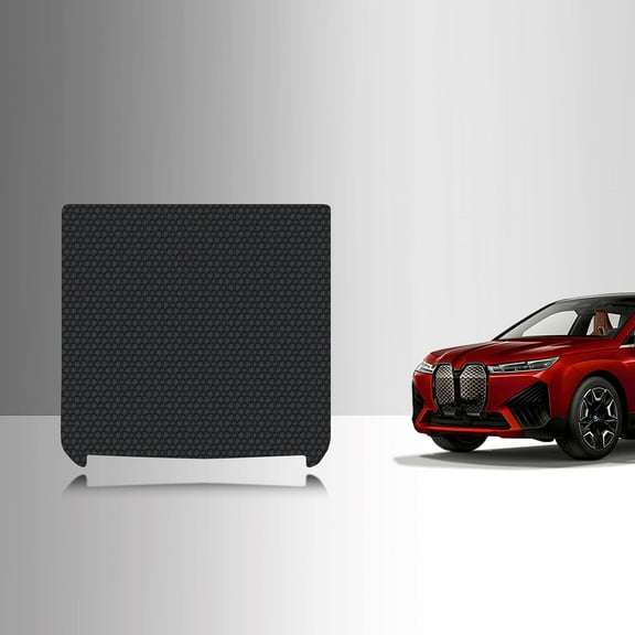 ToughPRO Trunk Mat Compatible with BMW iX 2022 - All Weather Heavy Duty (Made in USA) Black Rubber