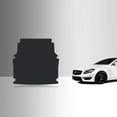 thumbnail image 1 of ToughPRO Trunk Mat Compatible with Mercedes Benz CLS400 2016 - All Weather Heavy Duty (Made in USA) Black Rubber, 1 of 5