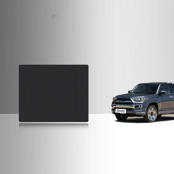 ToughPRO Trunk Mat Compatible with Toyota 4Runner 2019 W/O 3RD Row SEAT & W/O Sliding Tray - All Weather Heavy Duty (Made in USA) Black Rubber