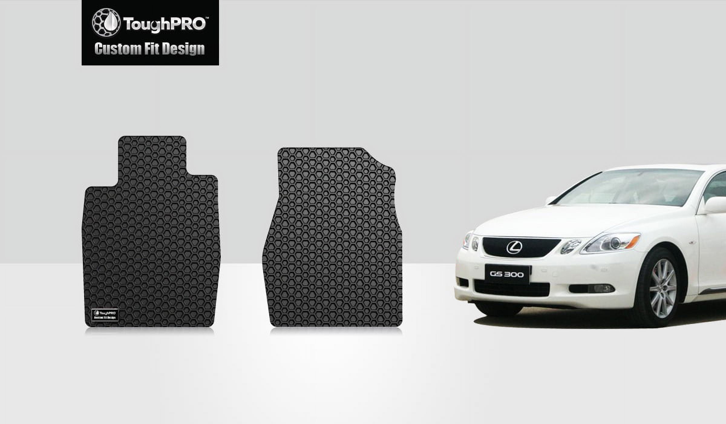 ToughPRO Two Front Mats Compatible with LEXUS GS300 All Weather