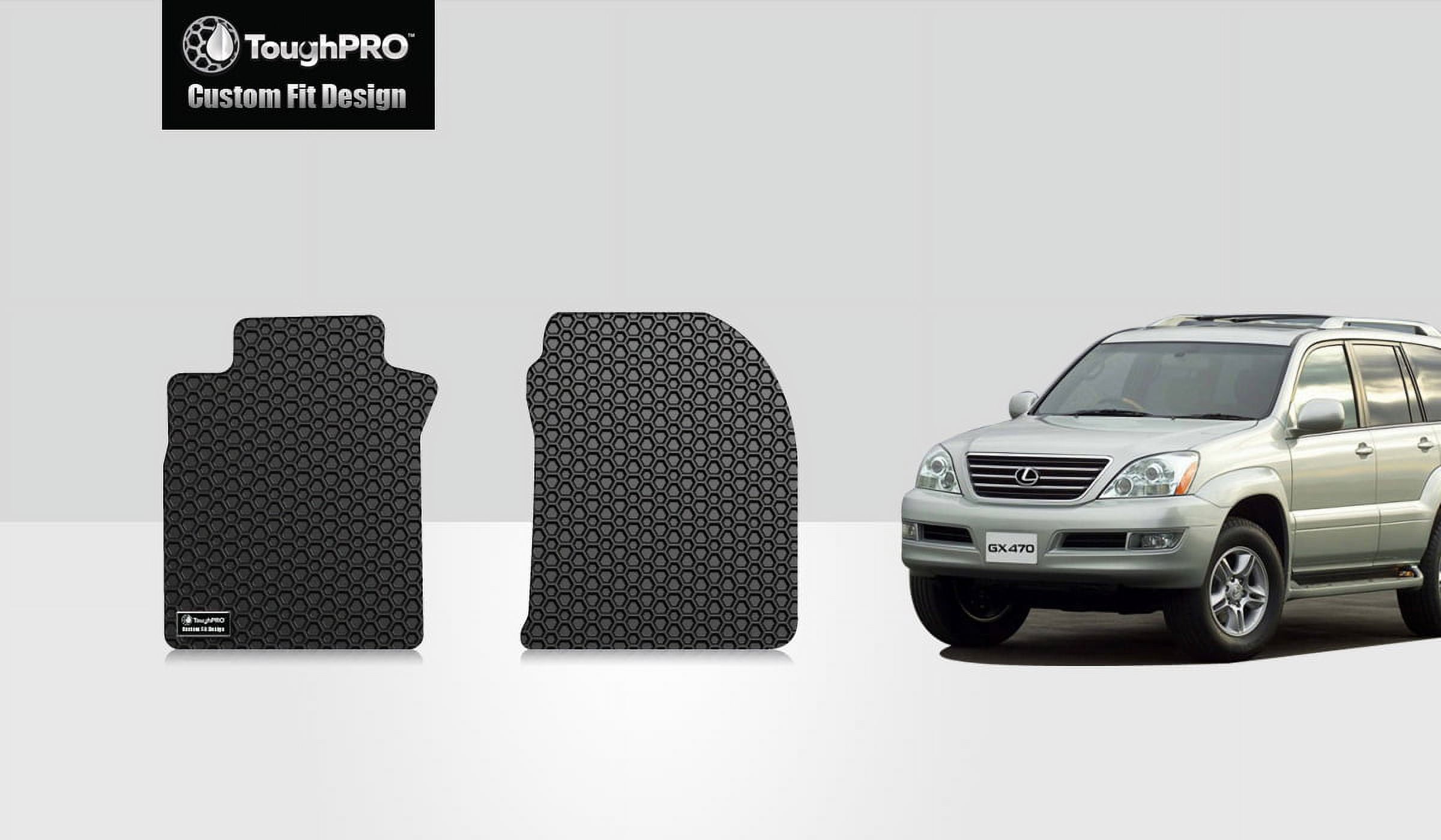 ToughPRO Two Front Mats Compatible with LEXUS GX470 All Weather